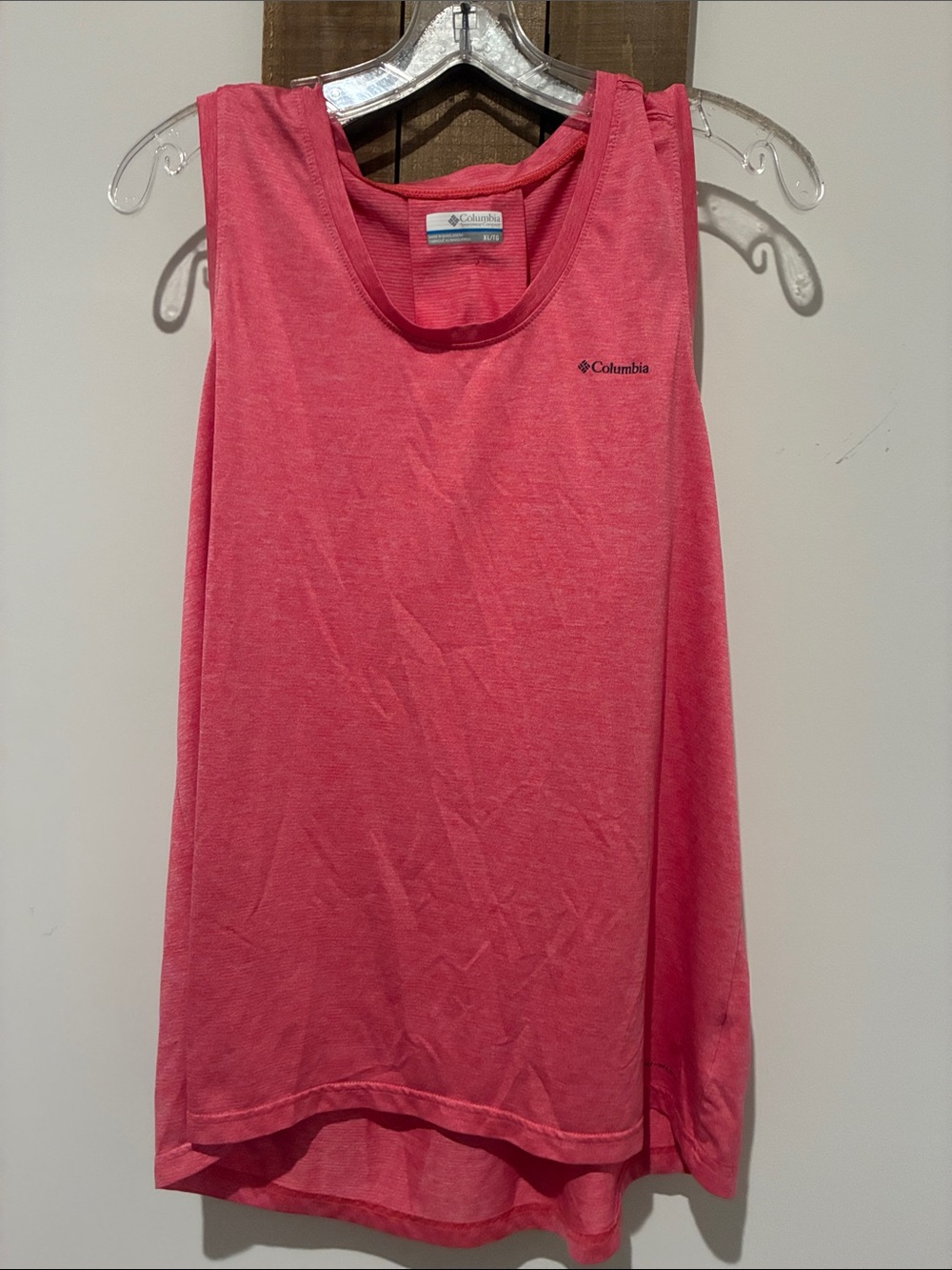 Columbia Women's Coral-Pink Performance Tank Top